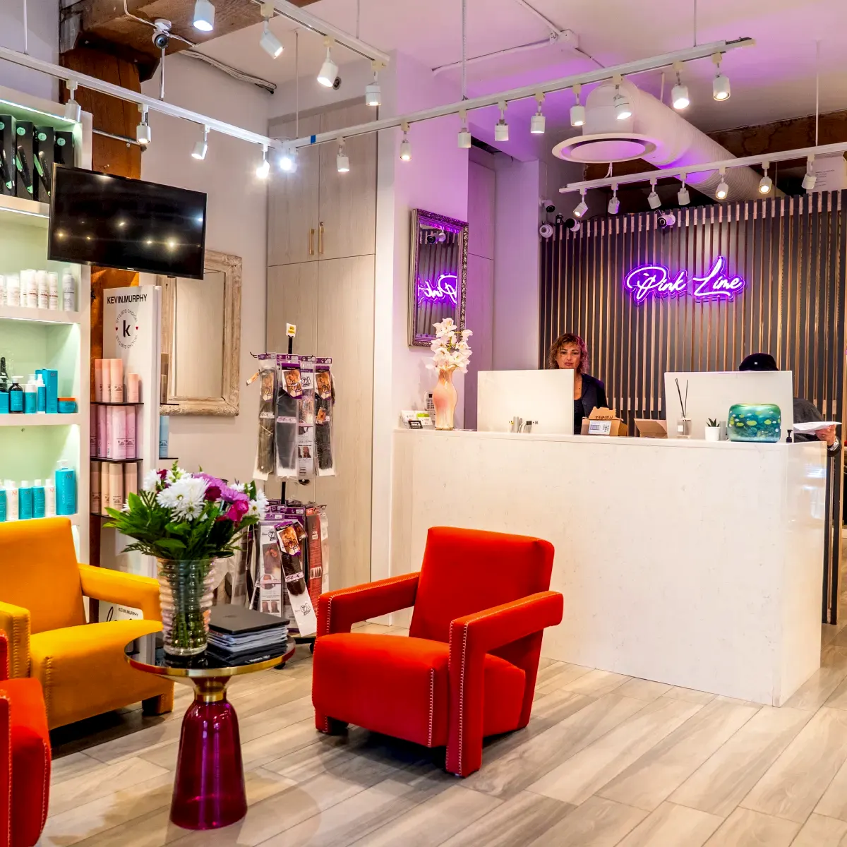 Pink Lime senior and master stylist salon team in Vancouver